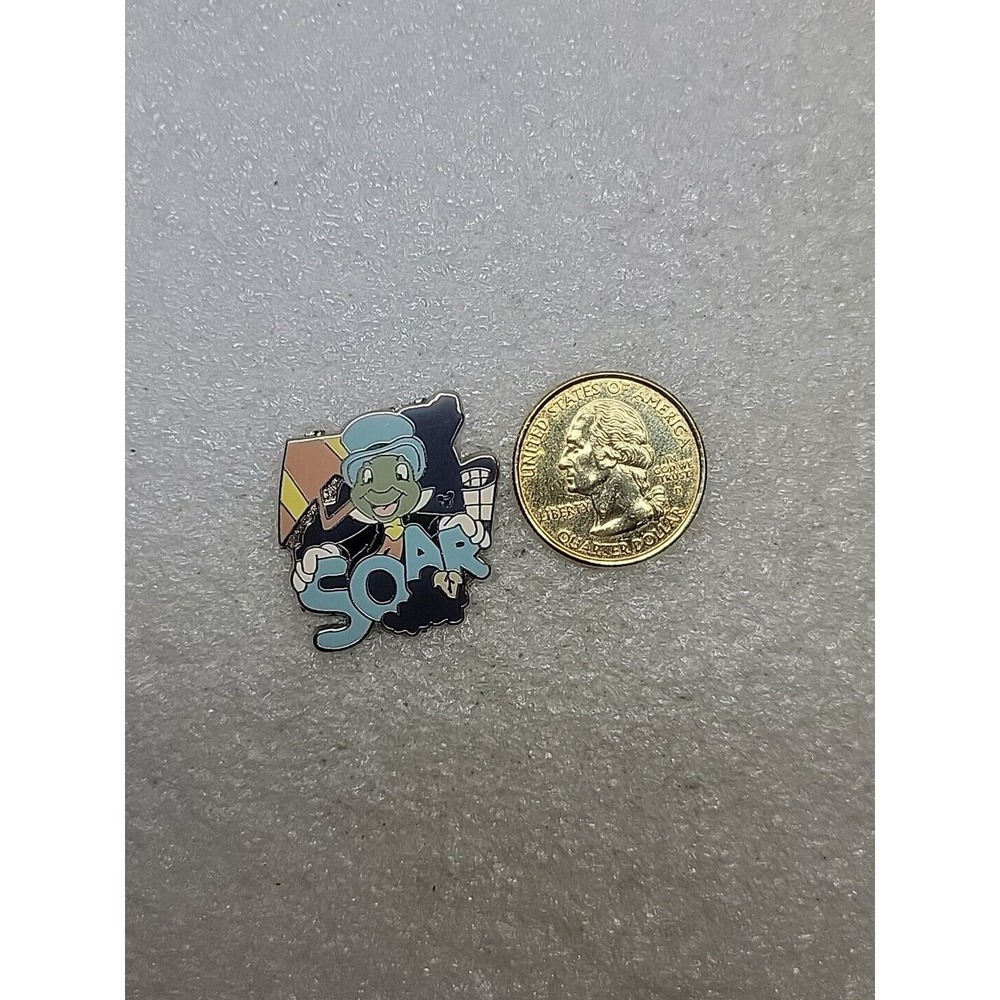 Disney 2007 Hotel Hidden Mickey Dreams Jiminy Cricket Soar Pin Disneyland - Picture 2 of 4